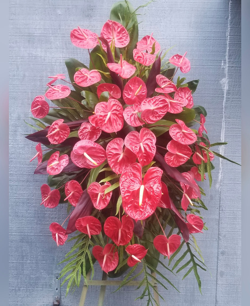 Red Love Wreath