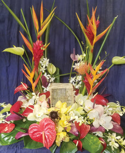 Tropical Urn Placeholder